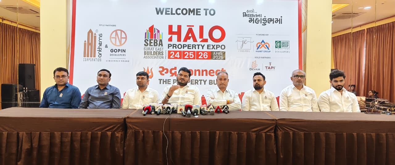*સુરતમાં રિયલ એસ્ટેટનો ‘મહાકુંભ’: HALO પ્રોપર્ટી એક્સ્પો 2026નું 24 એપ્રિલે ભવ્ય ઉદ્ઘાટન*