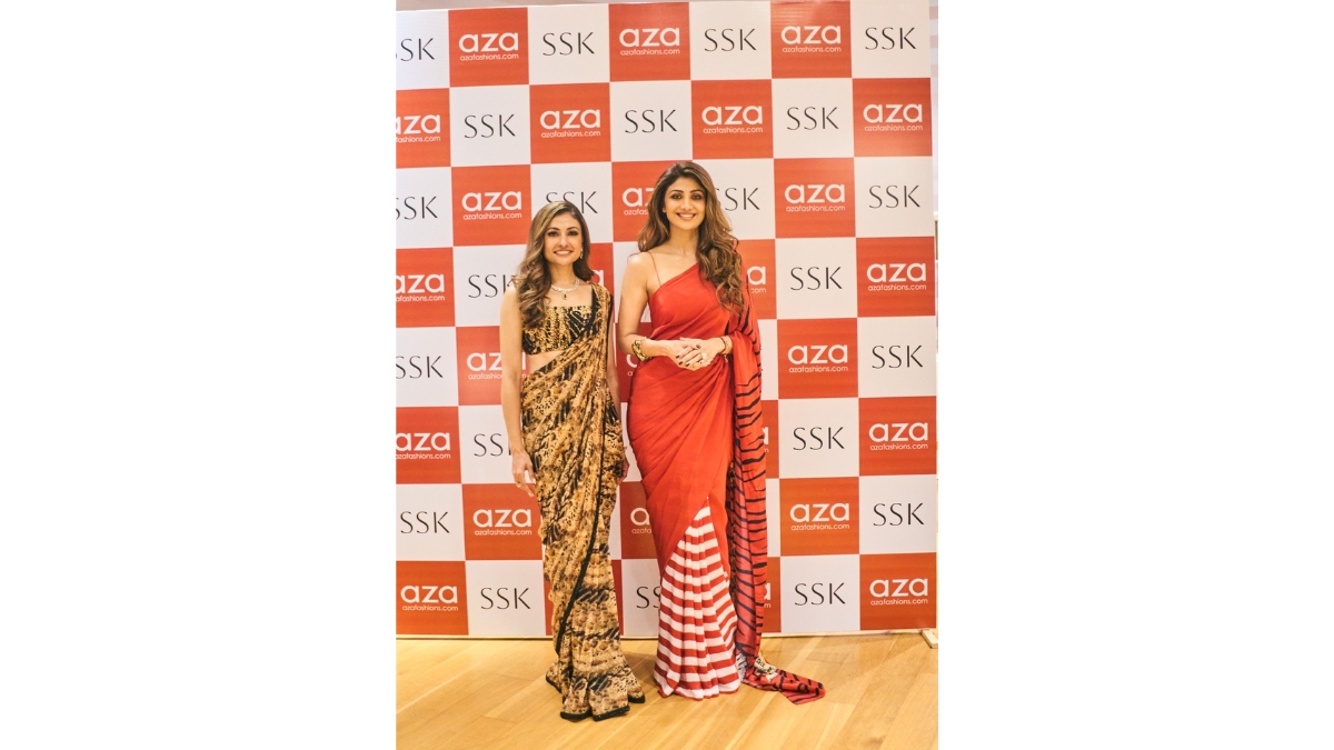 આઝા ફૅશન્સે ‘ROAR’ રજૂ કર્યું: Shilpa Shetty Kundra સાથે નવી ડિઝાઇનર ભાગીદારી